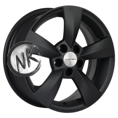 Khomen Wheels 6×15/5×100 ET38 D57,1 KHW1504 (Rapid) Black matt