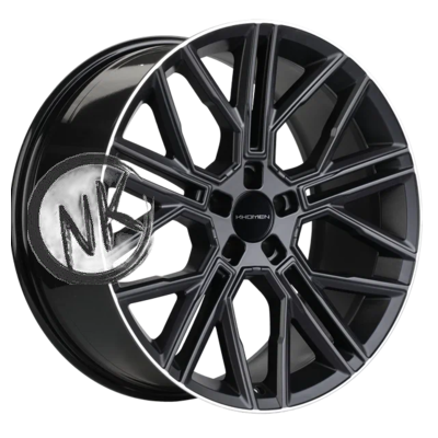 Khomen Wheels 9,5×21/5×112 ET36 D66,6 KHW2101 (E-tron) Black matt MR
