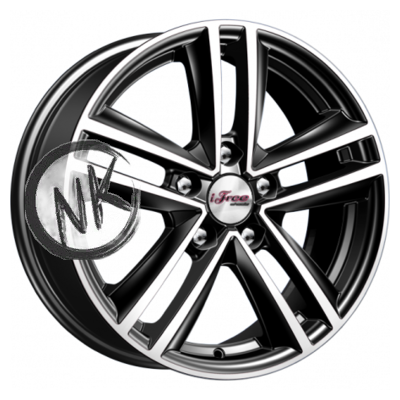 iFree 6,5×16/5×114,3 ET50 D67,1 Катар (КС885) Блэк Джек