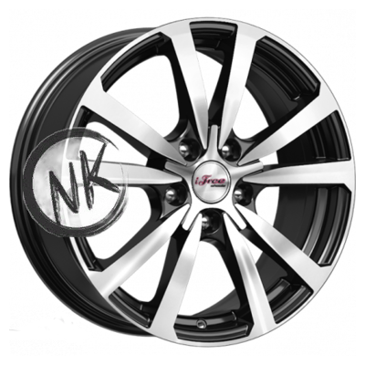 iFree 7×17/5×112 ET40 D57,1 Бэнкс (КС645) Блэк Джек