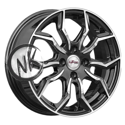 iFree 6×15/4×100 ET37 D60,1 Бохо (КС1037) Блэк Джек