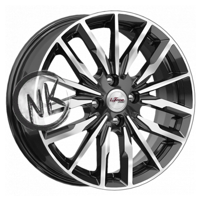 iFree 6×16/4×100 ET45 D54,1 Миконос (КС946) Блэк Джек