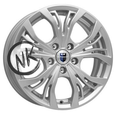 K&K 6×15/5×100 ET45 D67,1 Аламида (КС701) Блэк платинум