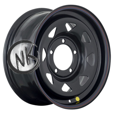 Off-Road Wheels 7×16/5×139,7 ET30 D110 УАЗ (треуг. мелкий) Черный (с увелич. полкой)