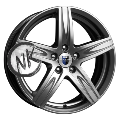 K&K 6,5×16/5×114,3 ET39 D60,1 Андорра-оригинал (КС454) Дарк платинум