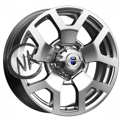 K&K 7×18/5×139,7 ET35 D108,5 Намиб (КС929) Дарк платинум