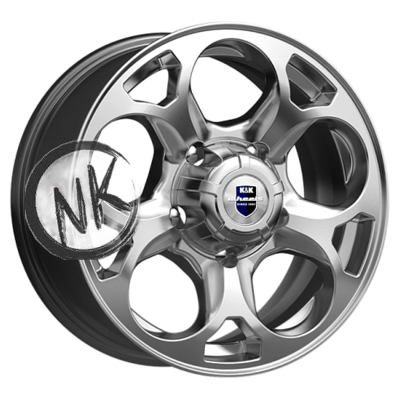 K&K 7×16/5×139,7 ET35 D108,5 Линкс (КС1057) Дарк платинум
