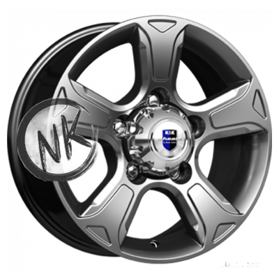 K&K 7×16/5×139,7 ET35 D98 Атлант (КС757) Дарк платинум