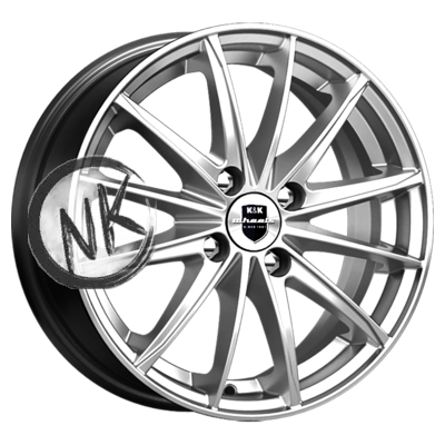 K&K 6×15/4×100 ET40 D60,1 Пойнт Бланк-оригинал (KC884) Дарк платинум