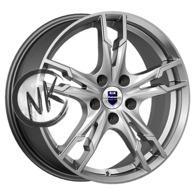 K&K 7×17/4×100 ET41 D60,1 Солар (КС875) Дарк платинум