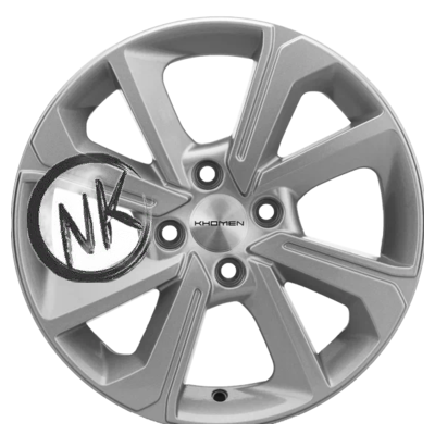 Khomen Wheels 6×15/4×100 ET48 D54,1 KHW1501 (Rio/Solaris) F-Silver