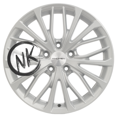 Khomen Wheels 7×17/5×114,3 ET45 D60,1 KHW1705 (Changan/Geely/Lexus/Toyota) F-Silver