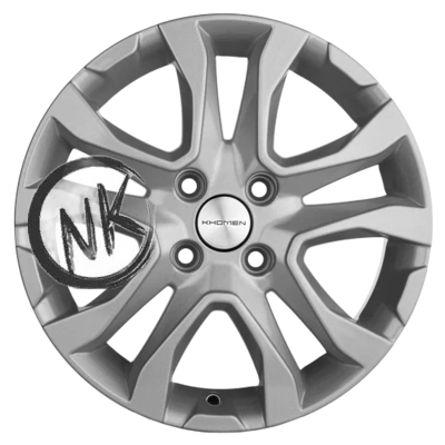 Khomen Wheels 6×15/4×100 ET46 D54,1 KHW1503 (Rio/Solaris) F-Silver
