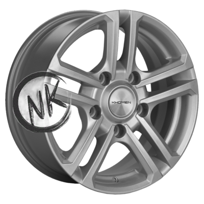 Khomen Wheels 6,5×16/5×139,7 ET40 D98,5 KHW1602 (Niva 4×4) F-Silver (под ORG)
