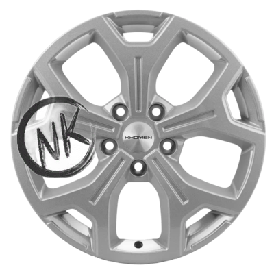 Khomen Wheels 6,5×17/5×114,3 ET40 D64,1 KHW1710 (Haval F7/F7x) F-Silver
