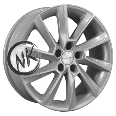 Khomen Wheels 6×16/5×100 ET38 D57,1 KHW1604 (Kamiq/Rapid/Scala) F-Silver