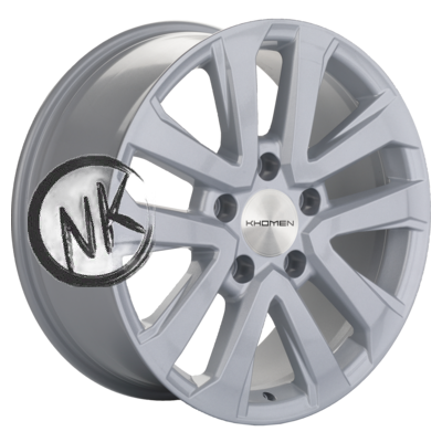 Khomen Wheels 8,5×20/5×150 ET58 D110,1 KHW2003 (LX570/LC100/LC200) F-Silver