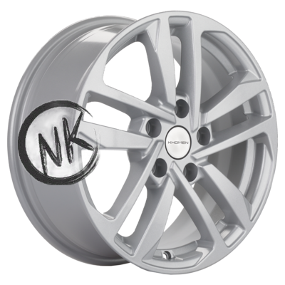 Khomen Wheels 6,5×16/5×114,3 ET45 D67,1 KHW1612 (Huyndai/Mazda) F-Silver
