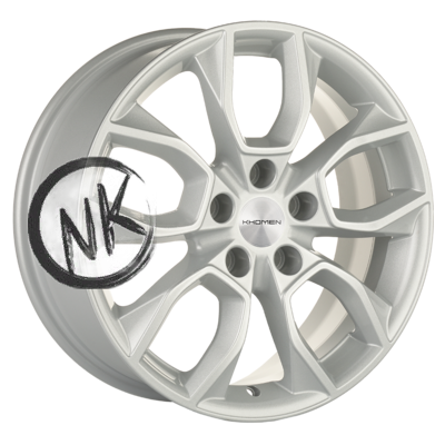 Khomen Wheels 7×17/5×110 ET46 D63,3 KHW1713 (Changan CS35 Plus) F-Silver