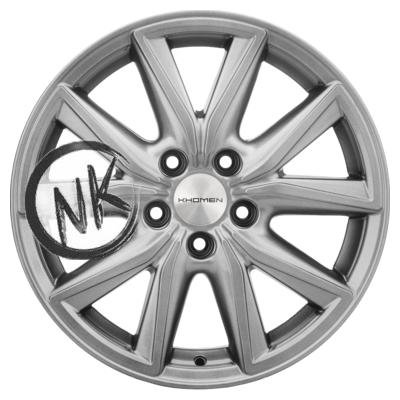 Khomen Wheels 7×17/5×114,3 ET39 D60,1 KHW1706 (RAV4) G-Silver
