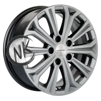 Khomen Wheels 6,5×16/5×112 ET46 D57,1 KHW1610 (Octavia) G-Silver