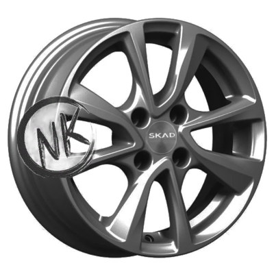 СКАД 5,5×14/4×98 ET35 D58,6 Ницца (КЛ287) Графит