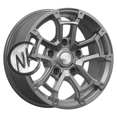 СКАД 7×16/5×139,7 ET30 D98,5 Барахас (КЛ378) Графит