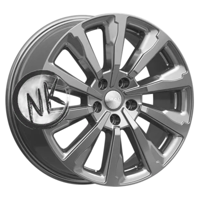 СКАД 8×18/5×110 ET35 D65,1 Астер (КЛ369) Графит