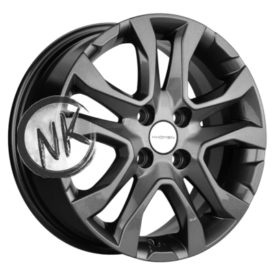 Khomen Wheels 6×15/4×98 ET36 D58,5 KHW1503 (Lada Granta) Gray
