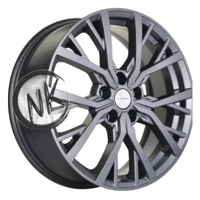 Khomen Wheels 7×18/5×114,3 ET45 D66,1 KHW1806 (Teana/X-trail/Juke) Gray