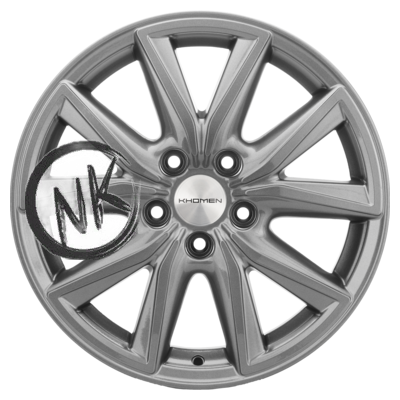 Khomen Wheels 7×17/5×114,3 ET39 D60,1 KHW1706 (RAV4) Gray
