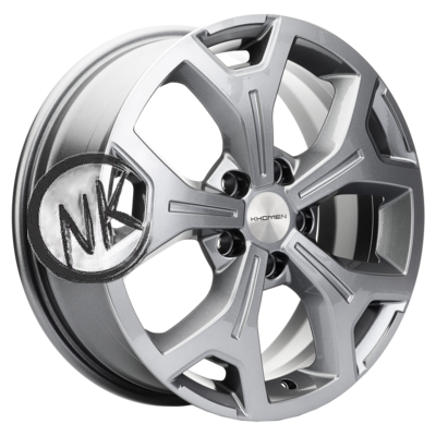 Khomen Wheels 6,5×17/5×112 ET50 D66,6 KHW1710(2) (Mercedes Vito) Gray