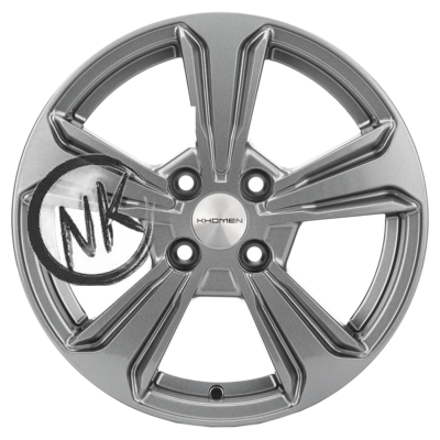 Khomen Wheels 6×15/4×100 ET50 D60,1 KHW1502 (Vesta) Gray