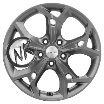 Khomen Wheels 7×17/5×114,3 ET50 D67,1 KHW1702 (CX-5/Seltos/Optima) Gray