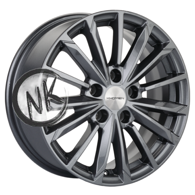 Khomen Wheels 6,5×16/5×114,3 ET50 D66,1 KHW1611 (Renault/Nissan) Gray