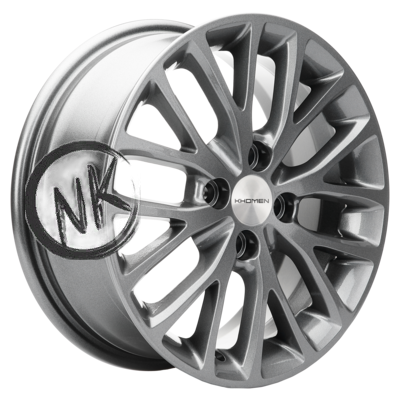 Khomen Wheels 6×15/4×100 ET50 D60,1 KHW1506 (Vesta) Gray