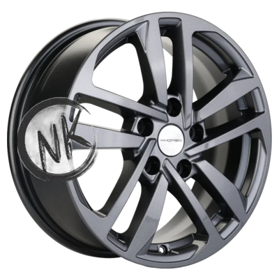 Khomen Wheels 6,5×16/5×114,3 ET45 D67,1 KHW1612 (Huyndai/Mazda) Gray