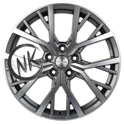 Khomen Wheels 7×18/5×114,3 ET40 D66,5 KHW1806 (Haval Dargo) Gray-FP