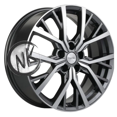 Khomen Wheels 7×18/5×114,3 ET50 D54,1 KHW1806 (Coolray) Gray-FP