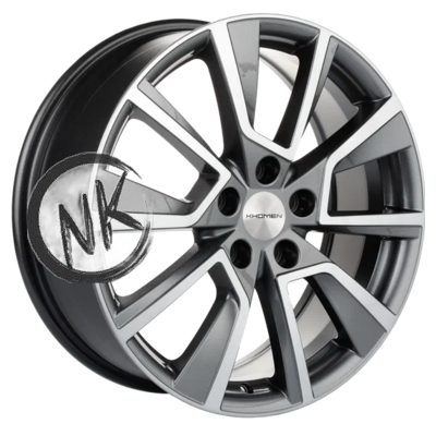 Khomen Wheels 7×18/5×114,3 ET37 D66,5 KHW1802 (Dargo/Jolion) Gray-FP
