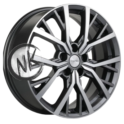 Khomen Wheels 7×18/5×114,3 ET37 D66,5 KHW1806 (Dargo/Jolion) Gray-FP