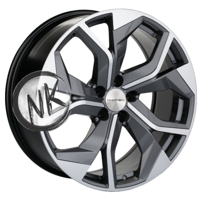 Khomen Wheels 8,5×20/5×114,3 ET30 D60,1 KHW2006 (RX) Gray-FP