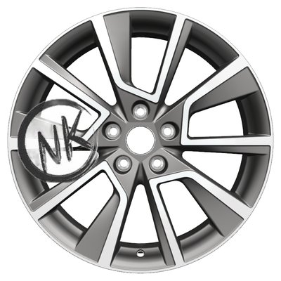 Khomen Wheels 7×18/5×114,3 ET35 D60,1 KHW1802 (Changan/Geely/Lexus/Suzuki/Toyota) Gray-FP