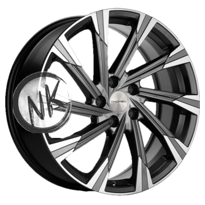 Khomen Wheels 7,5×19/5×114,3 ET50,5 D67,1 KHW1901 (Sportage) Gray-FP