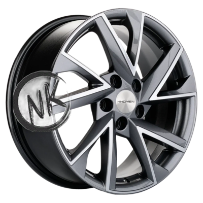 Khomen Wheels 7×17/5×108 ET40 D60,1 KHW1714 (Chery Tiggo/Tiggo 7 Pro) Gray-FP