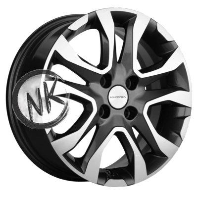 Khomen Wheels 6×15/4×100 ET46 D54,1 KHW1503 (Rio/Solaris) Gray-FP