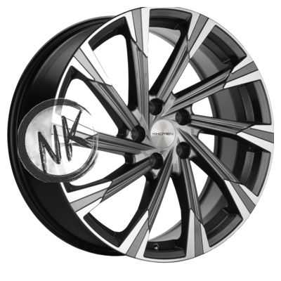 Khomen Wheels 7,5×19/5×114,3 ET40 D64,1 KHW1901 (Haval 7/7x) Gray-FP