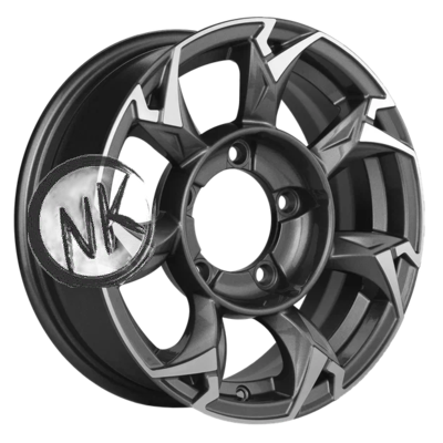 Khomen Wheels 5,5×15/5×139,7 ET5 D98,5 KHW1505 (Lada NIVA 4×4) Gray-FP