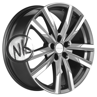 Khomen Wheels 7,5×19/5×120 ET41 D59,5 KHW1905 (GAC GS8) Gray-FP