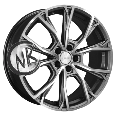 Khomen Wheels 7,5×19/5×108 ET46 D63,4 KHW1907 (Geely Monjaro/Tugella) Gray-FP